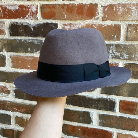 Linea Italiana Borsalino Modello Despositato Pure Wool Felt Made in USA